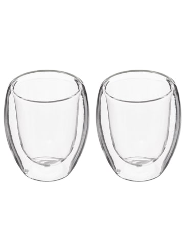 Secret de Gourmet Espressoglas, 2x 80 ml, 2er-Set in Transparent