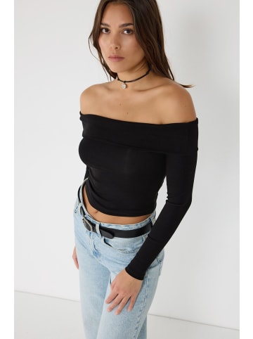 NO MATTER WHAT Blouse in Schwarz