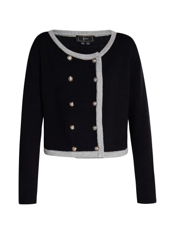faina Damen Strickjacke in Schwarz