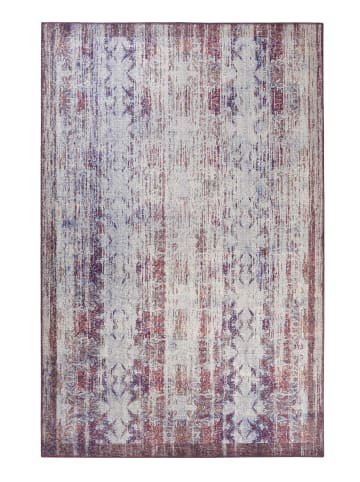 Wecon Home Teppich "Embrace" in Lila/Grau/Orange/Blau