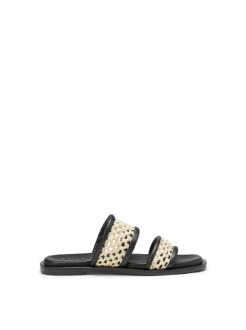 Marc O'Polo Pantolette in black/offwhite