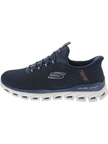 Skechers Slip-Ins: Gliede-Step-Nox Slipper Blau
