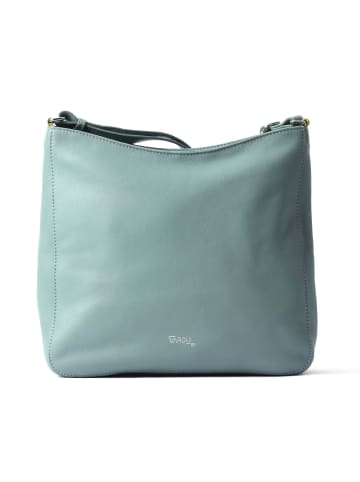 VARGU Leder-Umhängetasche Lunua 1 in mint green