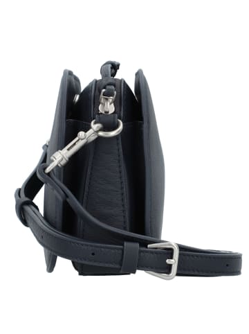 LIEBESKIND BERLIN Luka Harris Umhängetasche Leder 20 cm in midnight sky