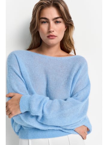 Rich & Royal Strickpullover in hellblau - 0001