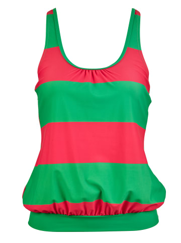 BECO the world of aquasports Tankini-Top Hawaii Breeze in pink-grün