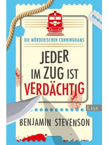List Buch - Die mörderischen Cunninghams. Jeder im Zug ist verdächtig
