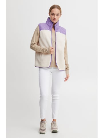 Oxmo Fleeceweste OXBetty in Lila