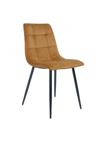 ebuy24 Esszimmerstuhl Midde Gelb 2er Set