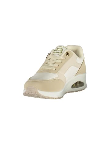 Laura Biagiotti Beige Polyurethan Damen Sneaker