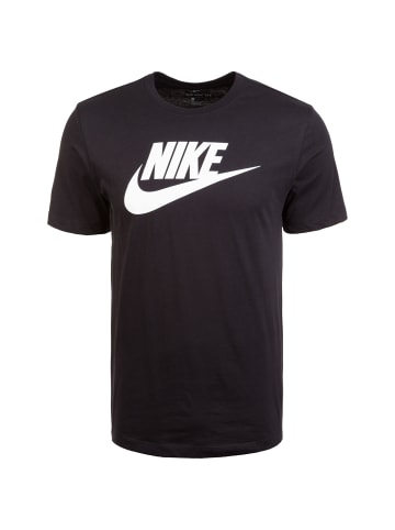 Nike Sportswear T-Shirt Icon Futura in schwarz / weiß