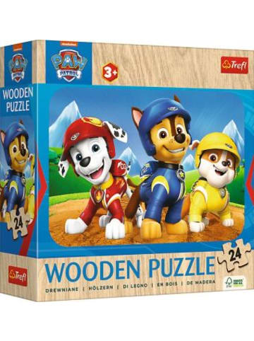 Trefl Spiel - Holz Puzzle Junior 24 - Paw Patrol Hundecrew