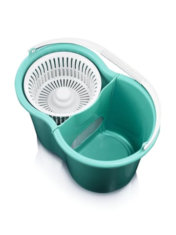 Clean Maxx Power-Wischmopp türkis Blau