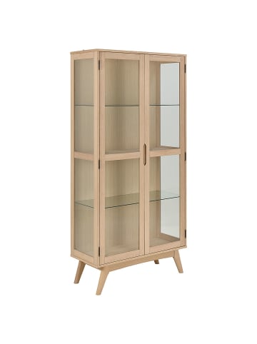 ebuy24 Vitrinenschrank Marte Weiß 94 x 40 cm