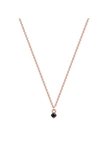 Glanzstücke München Halskette Sterling Silber Spinell in roségold