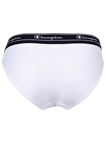 Champion Slip 2er Pack in Weiß/Schwarz