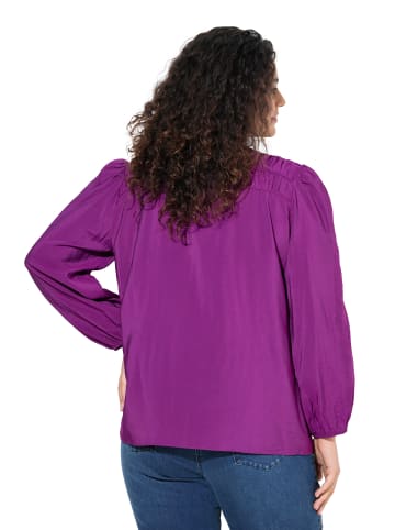 Ulla Popken Bluse in helle pflaume