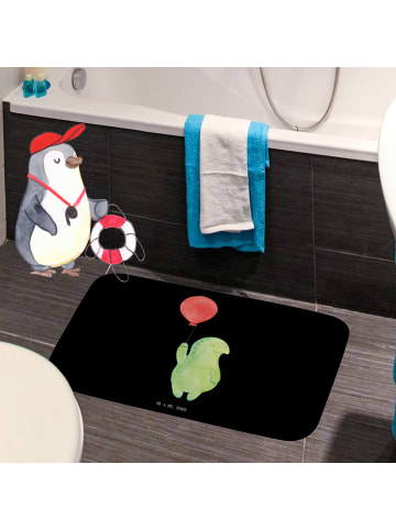 Mr. & Mrs. Panda Badvorleger Schildkröte Luftballon ohne Spruch in Schwarz