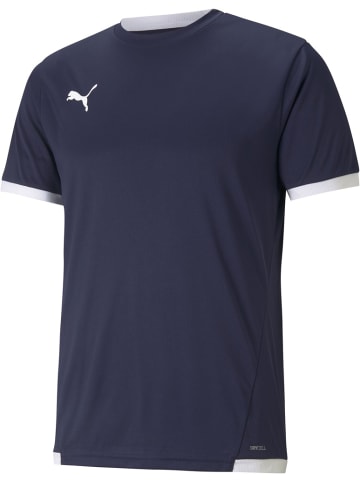 Puma Sportshirt "TeamLIGA Jersey" in Blau