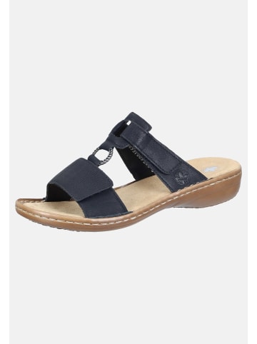 rieker Pantoletten Basic in Schwarz