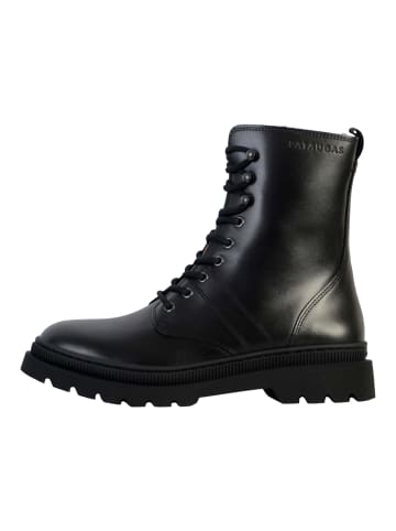 Pataugas Lederstiefelette Wanda Schwarz