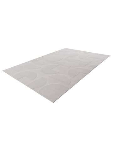 Kayoom Kayoom Neu 2026 Wohnzimmer Kurzflor Teppich Niburi 125 silber in silber