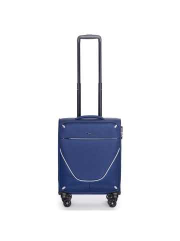 Stratic Strong 4 Rollen Kabinentrolley 55 cm in navy