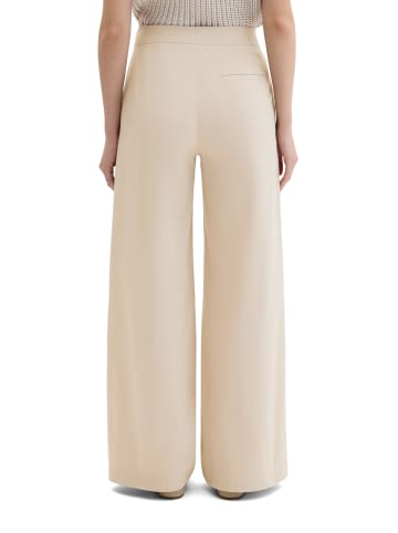 Marc O'Polo Straight Leg Pants in Linen Beige