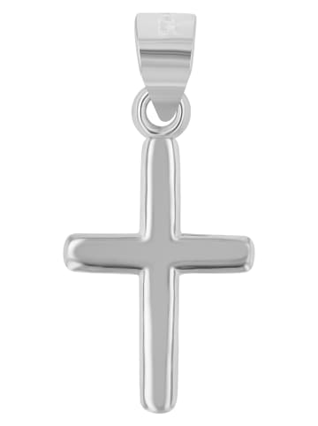 Adeliás Unisex Anhänger – Kreuzanhänger aus 925 Silber in silber