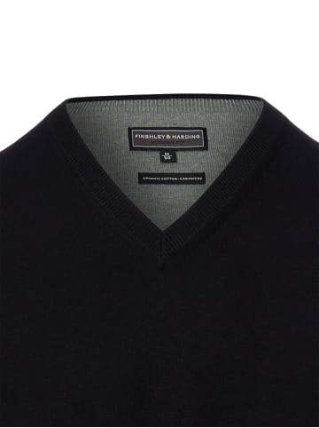 Finshley & Harding Strickpullunder in schwarz - 0003