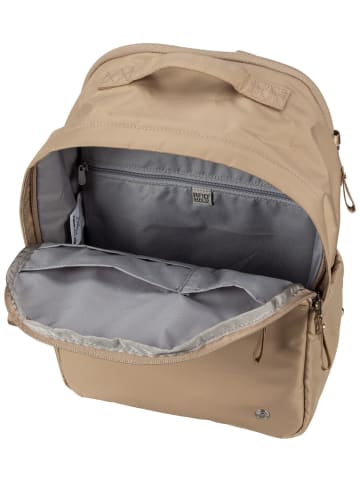 Pacsafe Rucksack W in Taupe