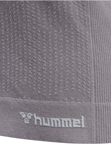 Hummel Hummel T-Shirt Hmlmt Yoga Damen Schnelltrocknend Nahtlosen in MINIMAL GRAY