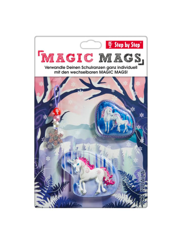 Step by Step Ranzen-Zubehör-Set MAGIC MAGS in Ice Unicorn Nuala