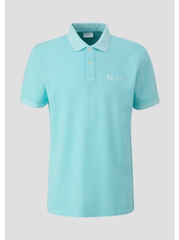 s.Oliver Polo-Shirt kurzarm in Türkis