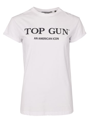 TOP GUN T-Shirt TG20214001 in white