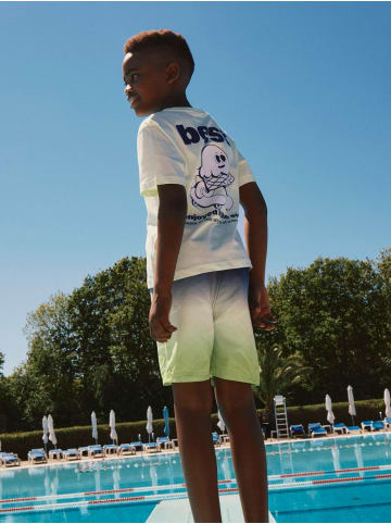 name it Badeshorts NKMZOCCAS SWIM SHORTS in acid lime