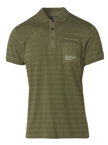 KOROSHI Polo-shirt mit kurzen Ã¤rmeln. in khaki