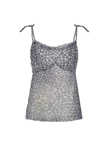 myMo Women Top in grey black