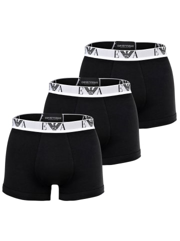 Emporio Armani Boxershort 3er Pack in Schwarz