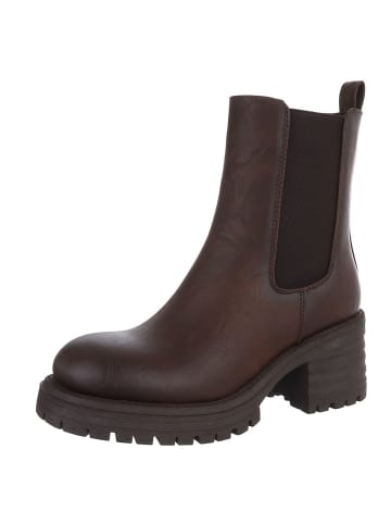 Ital-Design High Heel in Braun