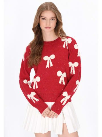 myMo Women Sweater in red