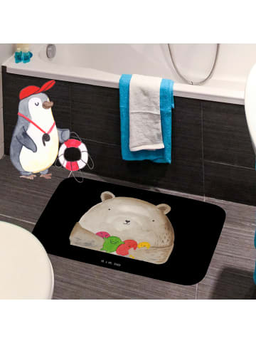 Mr. & Mrs. Panda badezimmer läufer Bär Gefühl ohne Spruch in Schwarz