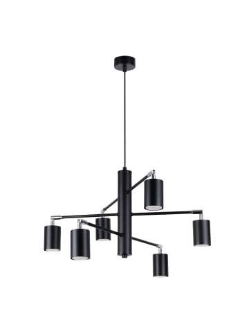 Nice Lamps Kronleuchter VIRTA 6 schwarz H 125