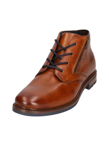 Bugatti Schnürstiefel in cognac