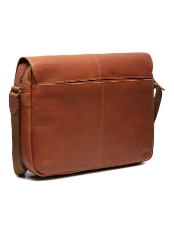 The Chesterfield Brand Richard Messenger Leder 40 cm Laptopfach cognac