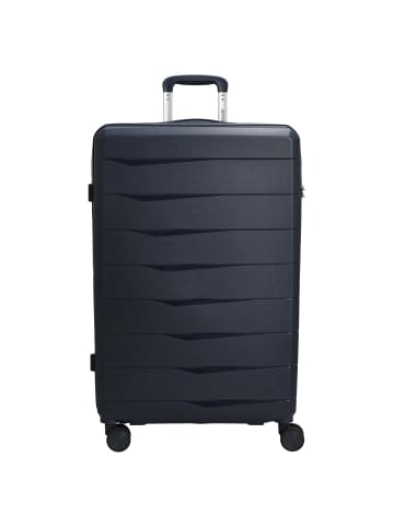 D&N Travel Line 2900 - 4-Rollen-Trolley L 75 cm erw. (mint) in navy