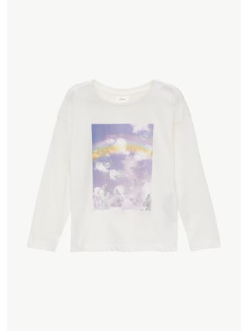 s.Oliver T-Shirt in 0210_ecru