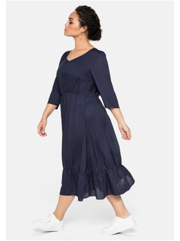 sheego Midikleid in marine