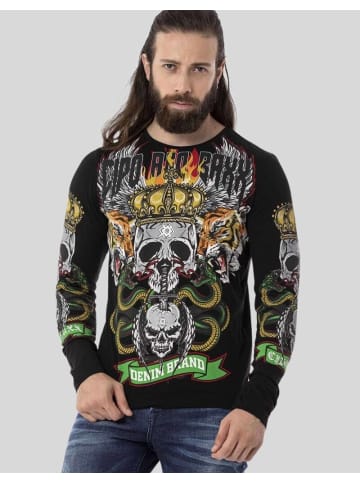 Cipo & Baxx Sweatshirts in BLACK