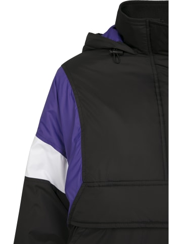 Urban Classics Light Jackets - Coat in black/ultraviolet/white